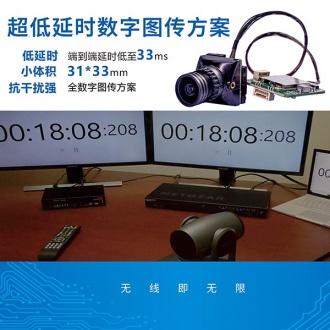 數(shù)圖遙一體超低延時數(shù)字圖傳方案